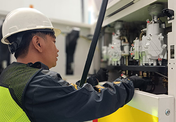FUEL DISPENSER INSTALLATION